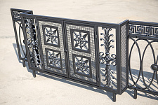 Exclusive fence grille