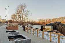 Square "City Garden", Glazov, Udmurtia, 2019