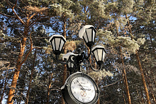 The opening of the theme park "Reflection of the Soviet Union" in Angarsk, Irkutsk region, 2018