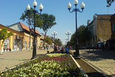 Pedestrianized street, Yeisk