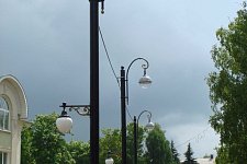 Supports of external lighting, Klin