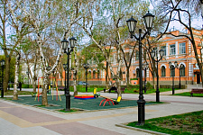 on streets improvement program and parks, Rostov-on-Don