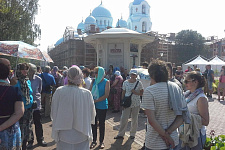Information tables on the island of Valaam, 2016