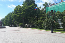 beautification of the city of Vyborg, 2018