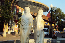 Pedestrianized street, Yeisk