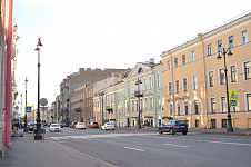 Reconstruction of the lighting of the historical center of Saint-Petersburg, Russia