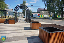 Memorial to the participants of the Great Patriotic War in the village of Krasnozatonsky, Syktyvkar, 2025