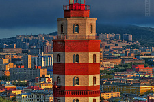 Lighthouse and Murmansk
