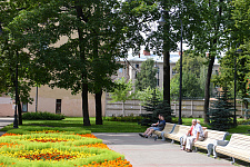 Square on the street. Komsomol. 2014