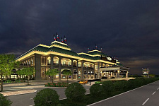 The opening of the casino in Sochi. 2017