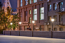 Newspaper lane in Moscow 2016