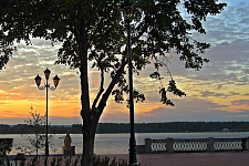 Embankment of the Volga River, in September 2011, Samara