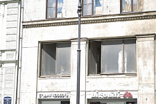 New lights on Ligovsky pr., And Malaya Morskaya Str. in St. Petersburg