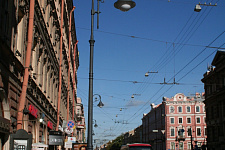 Vladimirsky prospect, in September 2008, St. Petersburg