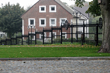 The territory of the hotel complex, in August 2011, the Kaliningrad region