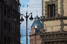 Leo Tolstoy Square, St. Petersburg, 2020