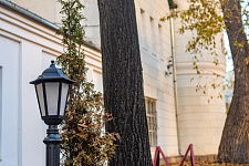 street lighting Tverskaya and Bolshaya Bronnaya, Moscow, 2018