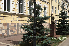 Lighting inside the plant "Metallurg Tulamash", Tula, 2018