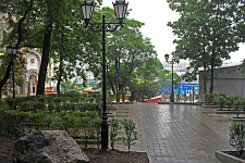 Accomplishment of parkland, Vladivostok