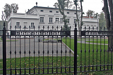The territory of the hotel complex, in August 2011, the Kaliningrad region