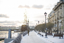 Mytninskaya Embankment in St. Petersburg