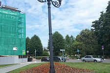 beautification of the city of Vyborg, 2018