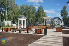 Memorial to the participants of the Great Patriotic War in the village of Krasnozatonsky, Syktyvkar, 2025