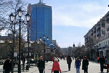 Kirov Street, in April 2011, Chelyabinsk