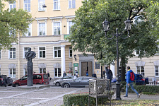 Obukhov area in St. Petersburg. 2017