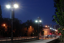 Cast-iron lanterns in Yekaterinburg