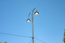 Lanterns, Bishkek, Kyrgyzstan, Government House Square, 2023