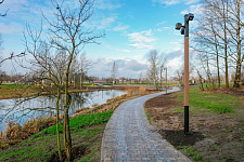 "Zima-Leto" Park in Metallostroy, Spb