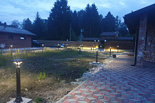 Lighting in a private house in Estonia