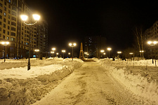 The lighting of the monument, Sergiev Posad, 2018